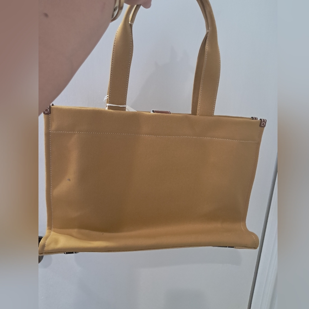 TORY BURCH Ella Canvas Tote Bag - Picture 7 of 12